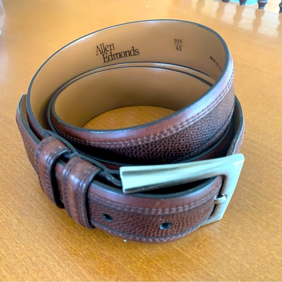 Allen Edmonds leather belt - Picture 1 of 13